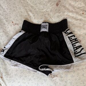 Everlast Black and White Training Shorts